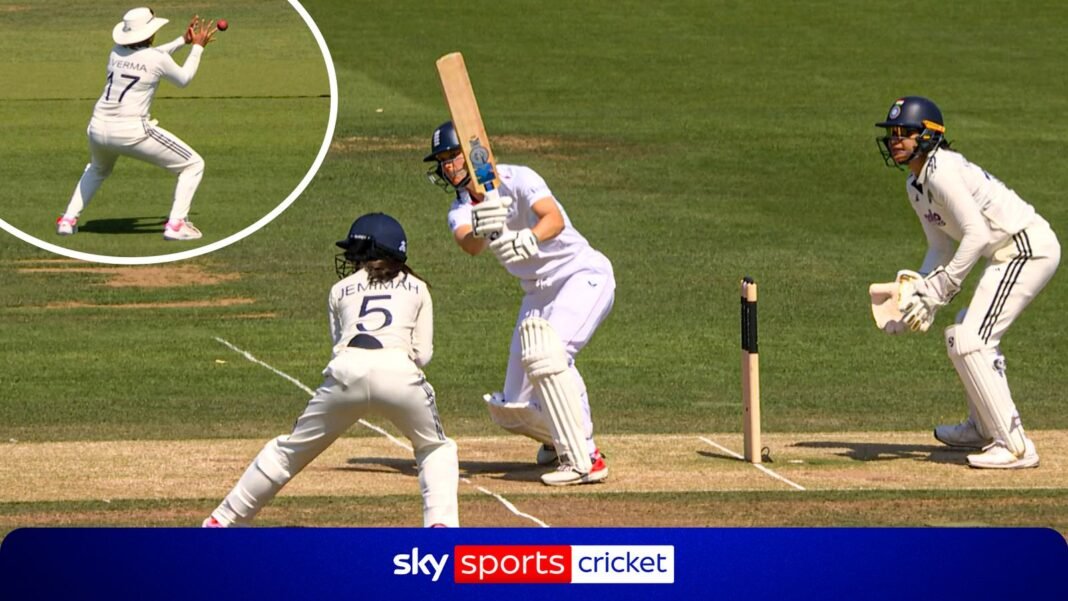England vs India: India get the breakthrough as Jones throws it away after her fifty