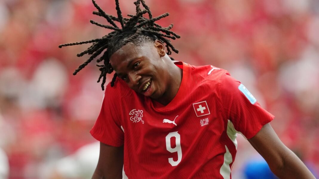 Johan Manzambi: Newcastle set to lose Switzerland World Cup hero to Aston Villa