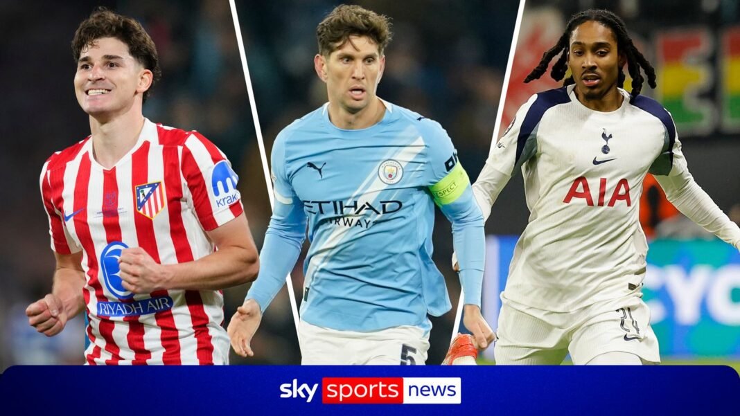 Transfer Latest: Could World Cup stars Alvarez, Stones and Spence be on the move?