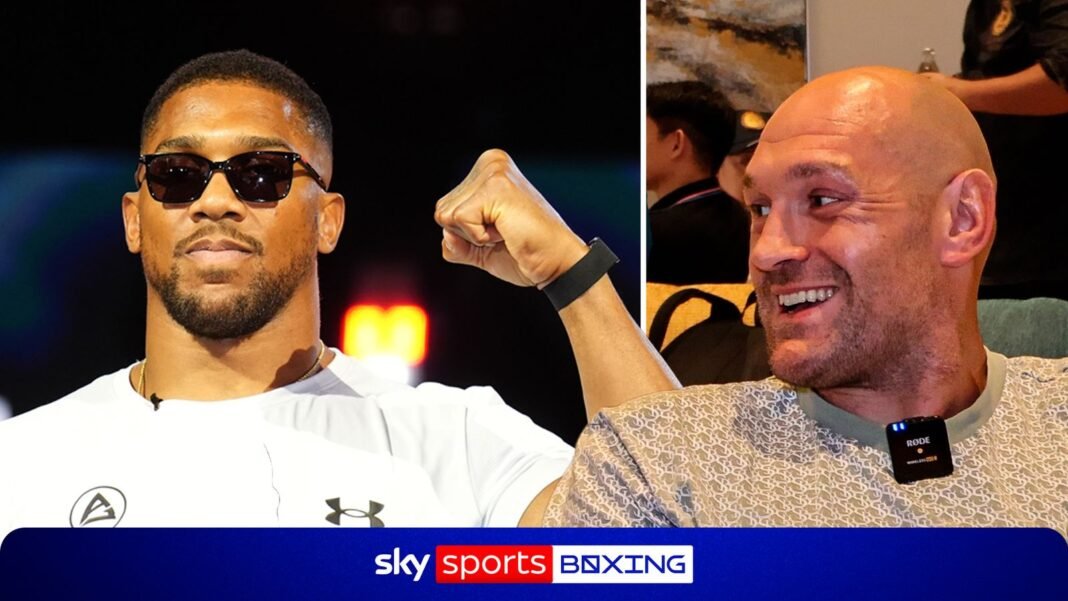 Tyson Fury WON’T be ringside for Anthony Joshua Fight! ‘Not interested in AJ v Pringles?’ | Sky Sports