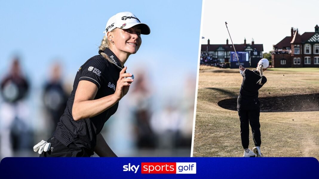 AIG Women’s Open: Charley Hull still in contention heading into final round | Golf News | Sky Sports