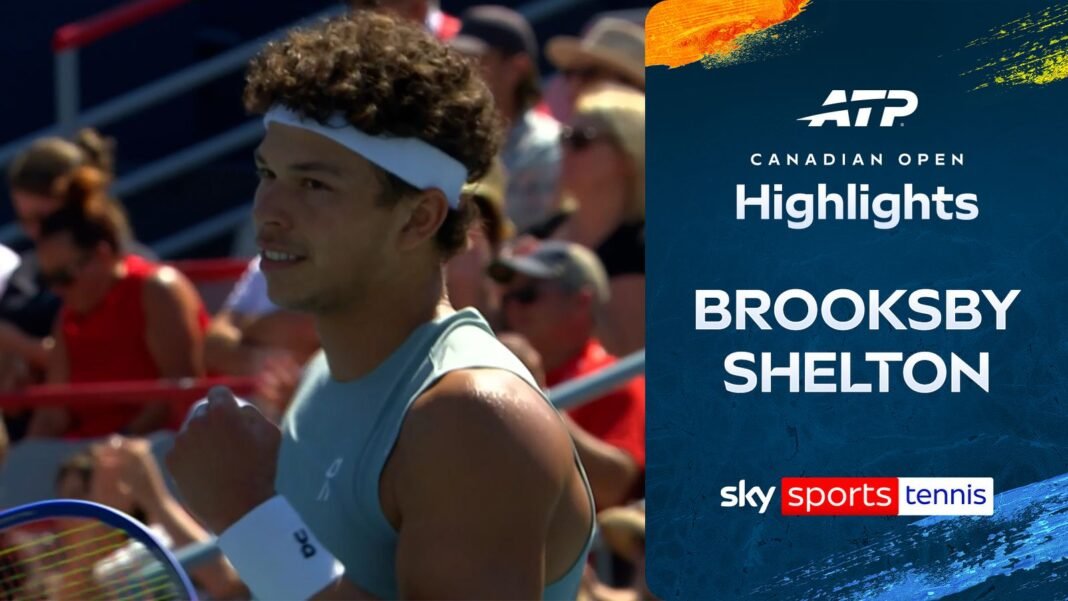 Jenson Brooksby vs Ben Shelton | Canadian Open highlights