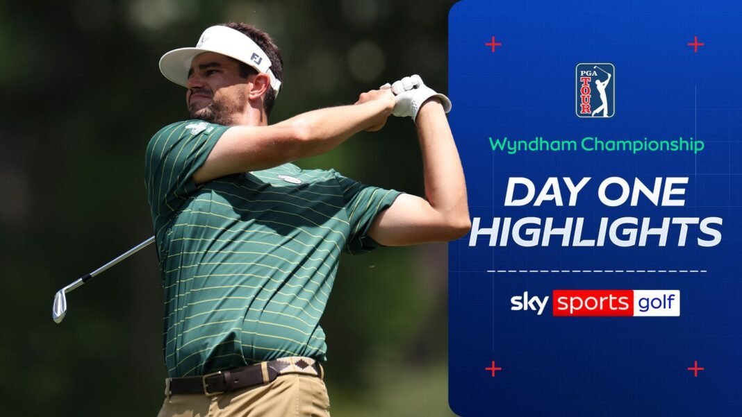 Wyndham Championship | Day one highlights