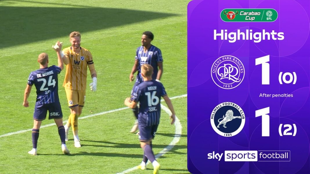 QPR 1-1 Millwall | Carabao Cup Highlights