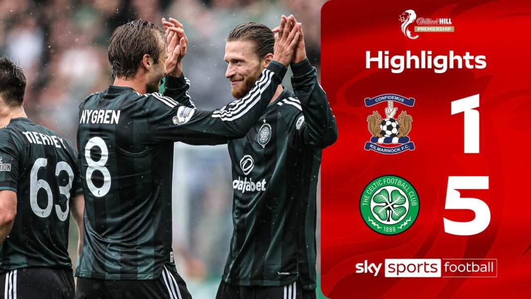 Kilmarnock 1-5 Celtic | Scottish Premiership Highlights