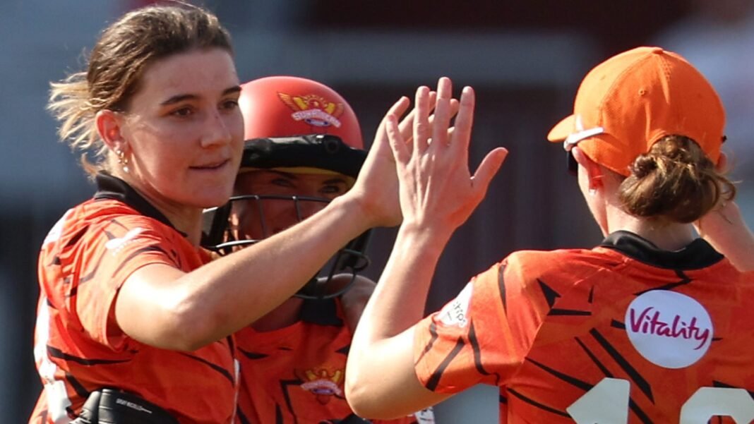 SunRisers into Hundred women’s final with tense win over Brave