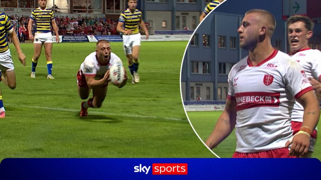 Hull KR vs Warrington Wolves: Lewis scores brilliant try on return from ban