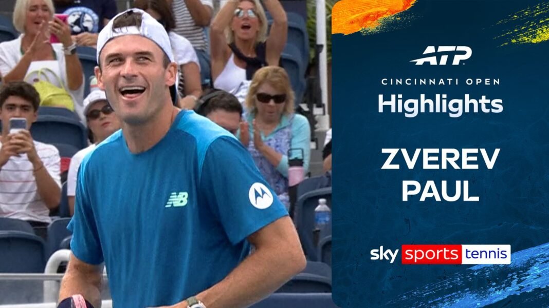 Alexander Zverev vs Tommy Paul | Cincinnati Open Highlights