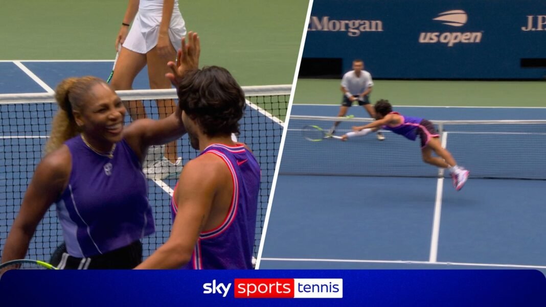 US Open: Carlos Alcaraz and Serena Williams put on thrilling performance