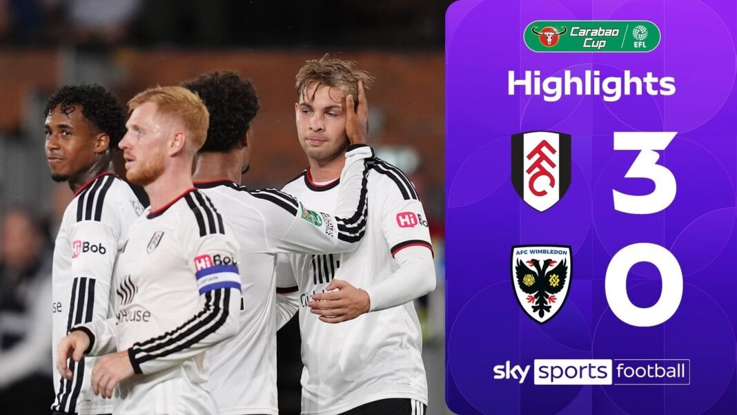 Fulham 3-0 Wimbledon