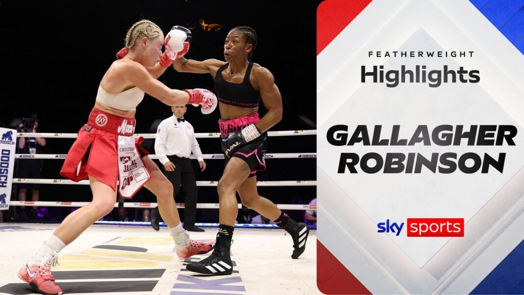 Tysie Gallagher vs Brandi Robinson | Fight highlights