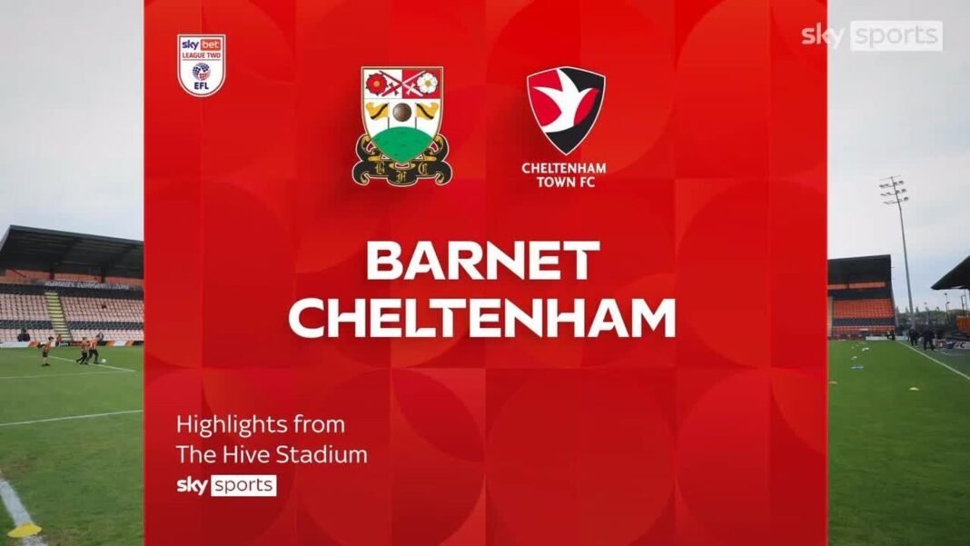 Barnet 2-2 Cheltenham | League Two highlights