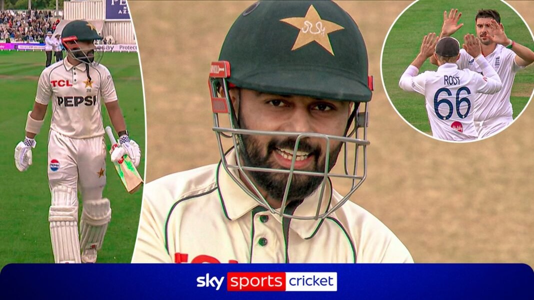 England v Pakistan: Josh Tongue dismisses Saud Shakeel for 97!