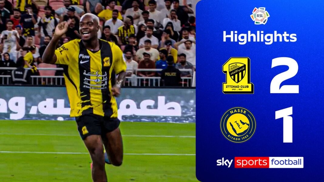 Al Ittihad 2-1 Al Nassr | Saudi Pro League highlights