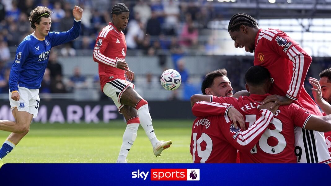 Man United: Outstanding! Marcus Rashford’s BEST bits against Everton | Football News | Sky Sports