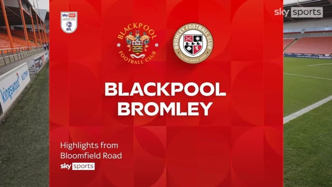 Blackpool 2-2 Bromley | League One highlights