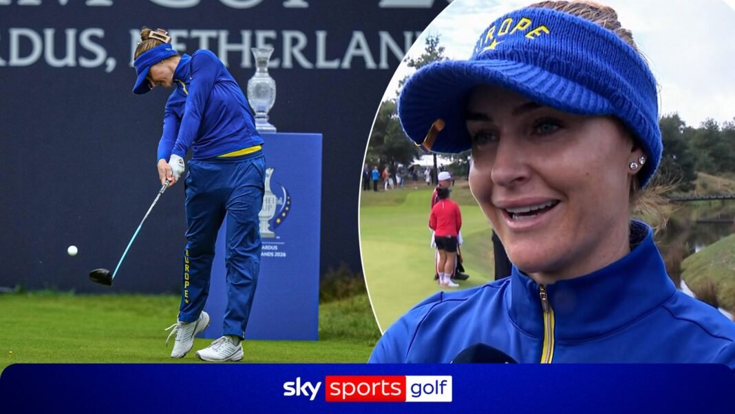 Solheim Cup: Charley Hull wins her first full point!