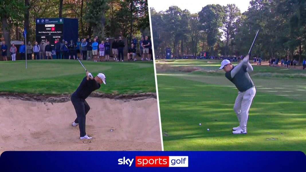 BMW Championship! Hole-out eagle, clutch par putt and bunker magic
