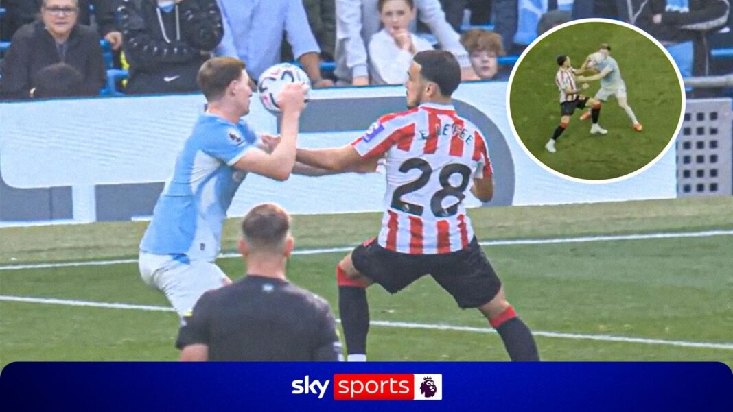 Were Sunderland robbed of a penalty? Elliot Anderson appears to hit ball away with hand