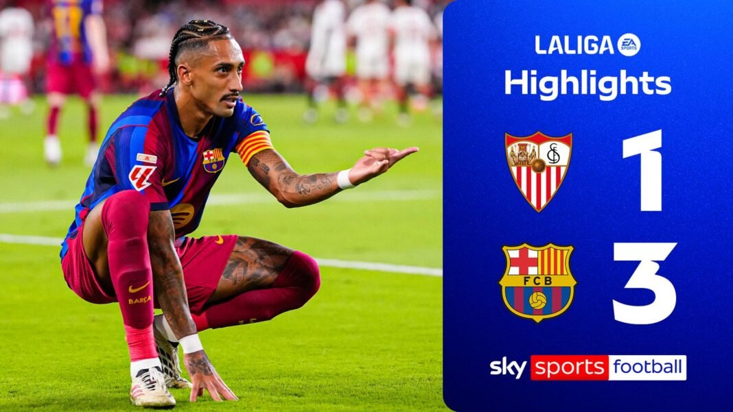 Sevilla 1-3 Barcelona | LaLiga highlights