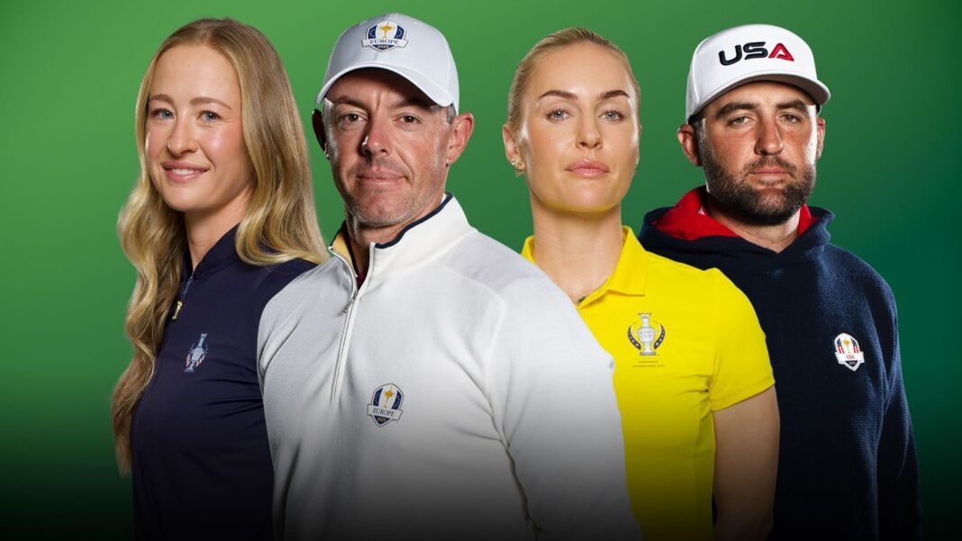 A mixed Ryder Cup-style team event