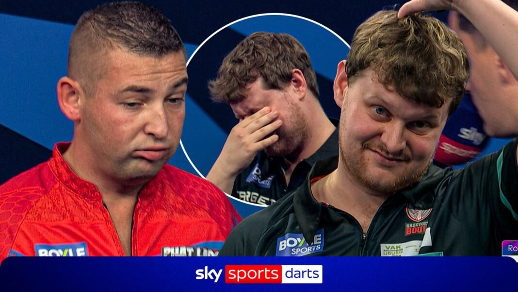 2026 World Grand Prix: Nathan Aspinall wins a messy set to stay alive against Kevin Doets