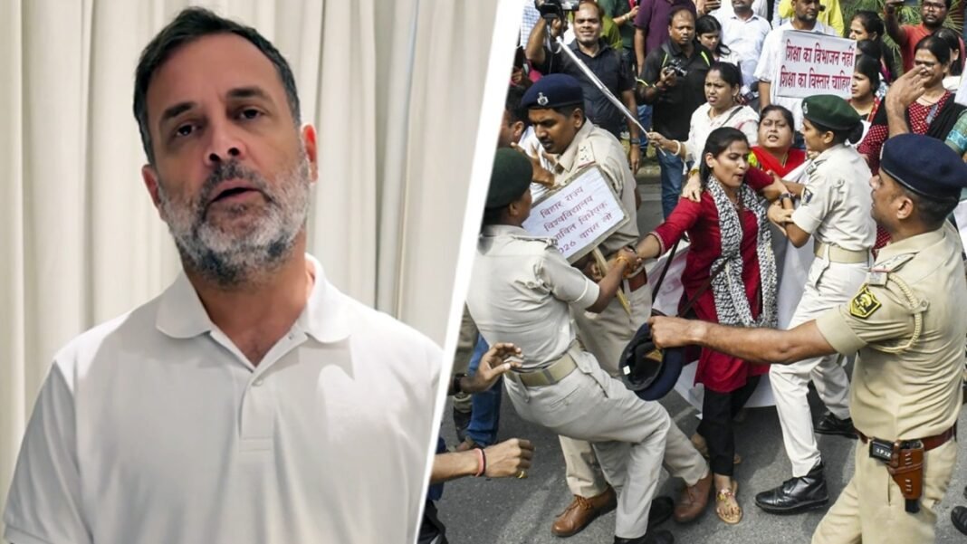 Youth, we’re with you: Rahul Gandhi’s message as cops crack down on CJP protest