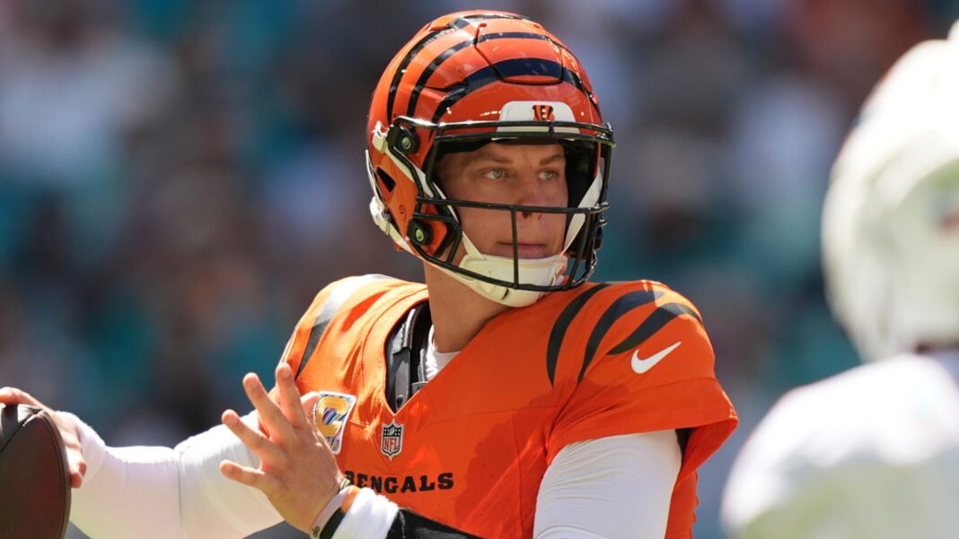 NFL results: Burrow and Maye fire four TDs in Bengals and Patriots wins