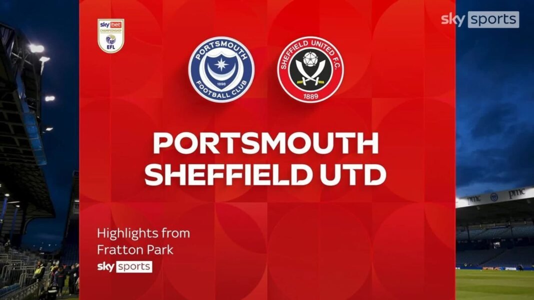 Portsmouth 3-2 Sheffield United | Championship Highlights