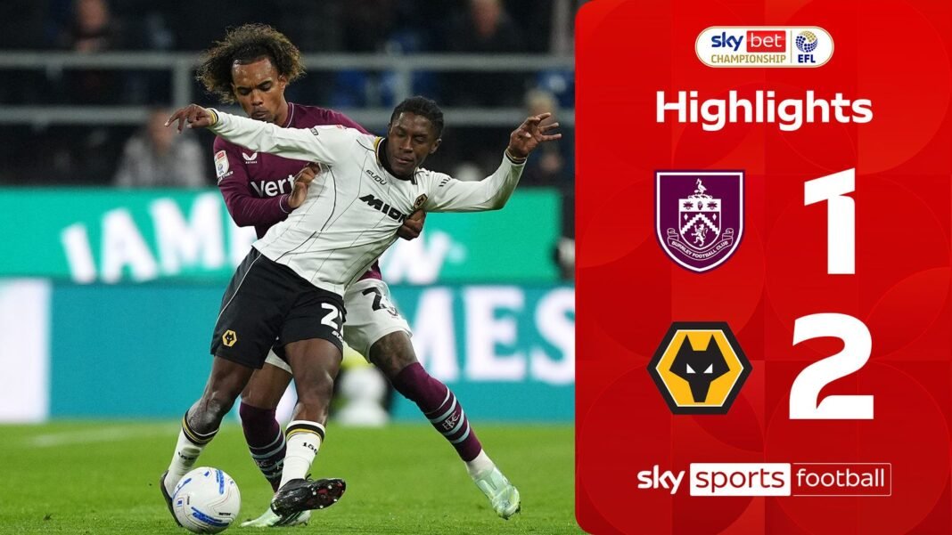 Burnley 1-2 Wolves | Championship highlights
