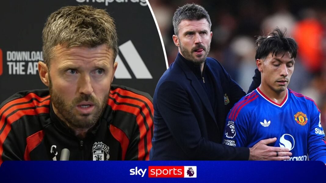 Michael Carrick responds to Lisandro Martinez comments