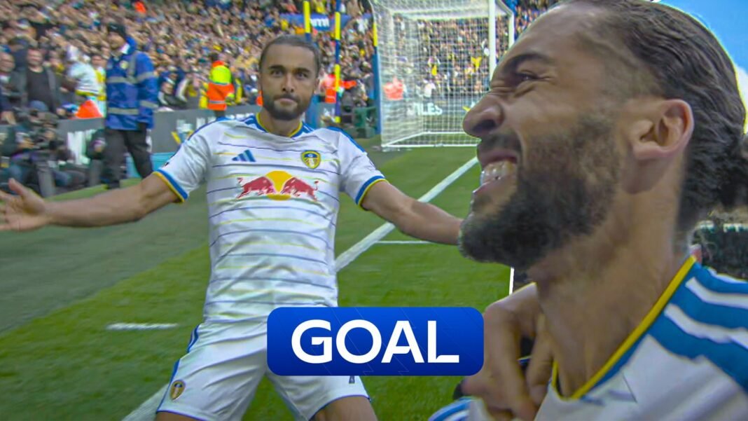 Instinctive Dominic Calvert-Lewin finish fires Leeds level against Man Utd