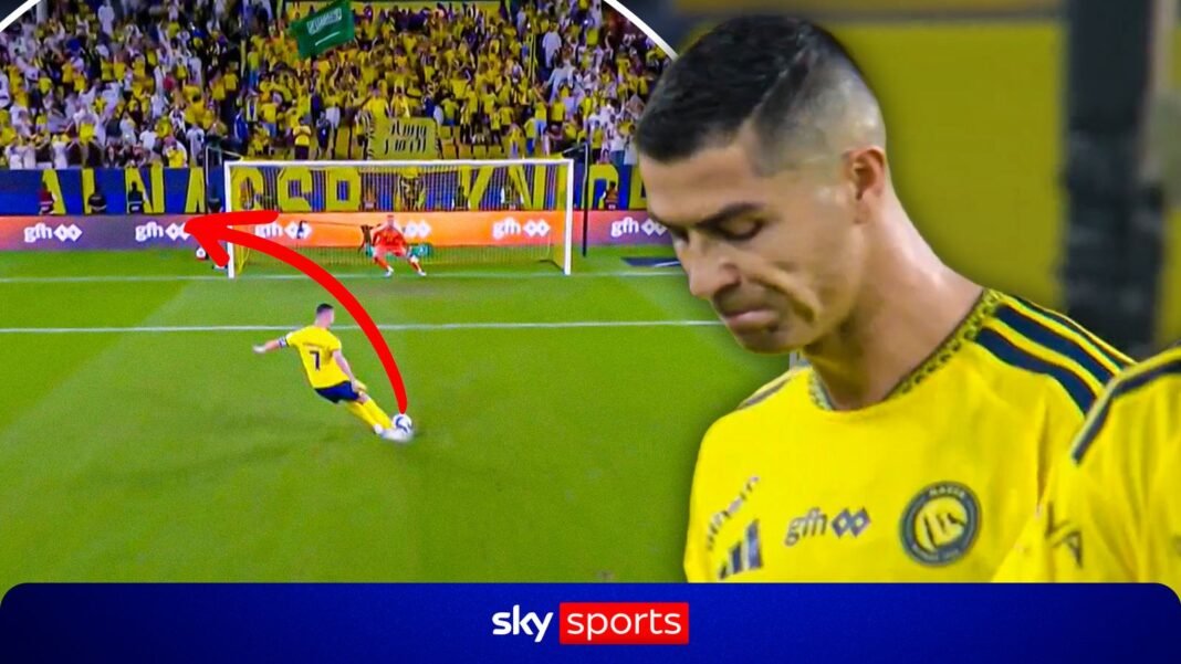 Cristiano Ronaldo fails to convert from the spot for Al-Nassr against Neom!