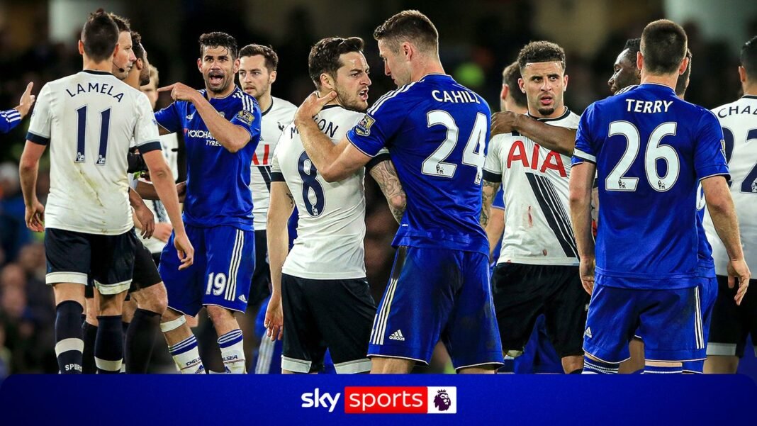 Chelsea vs Spurs: Every card from the iconic Battle of the Bridge!