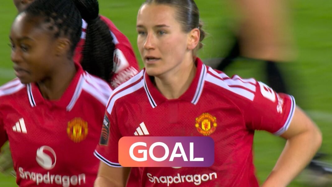 Man United vs Man City: Late drama as Elisabeth Terland scores a LATE equaliser in the derby!