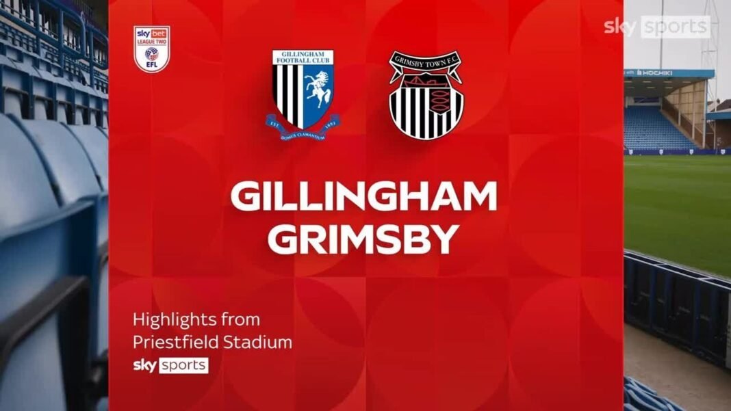 Gillingham 1-4 Grimsby Town | League Two highlights
